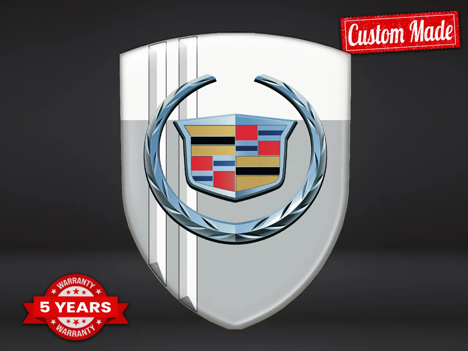 Cadillac Personalisierte Logosticker Limitiert Universal Robust